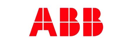 ABB logo in red